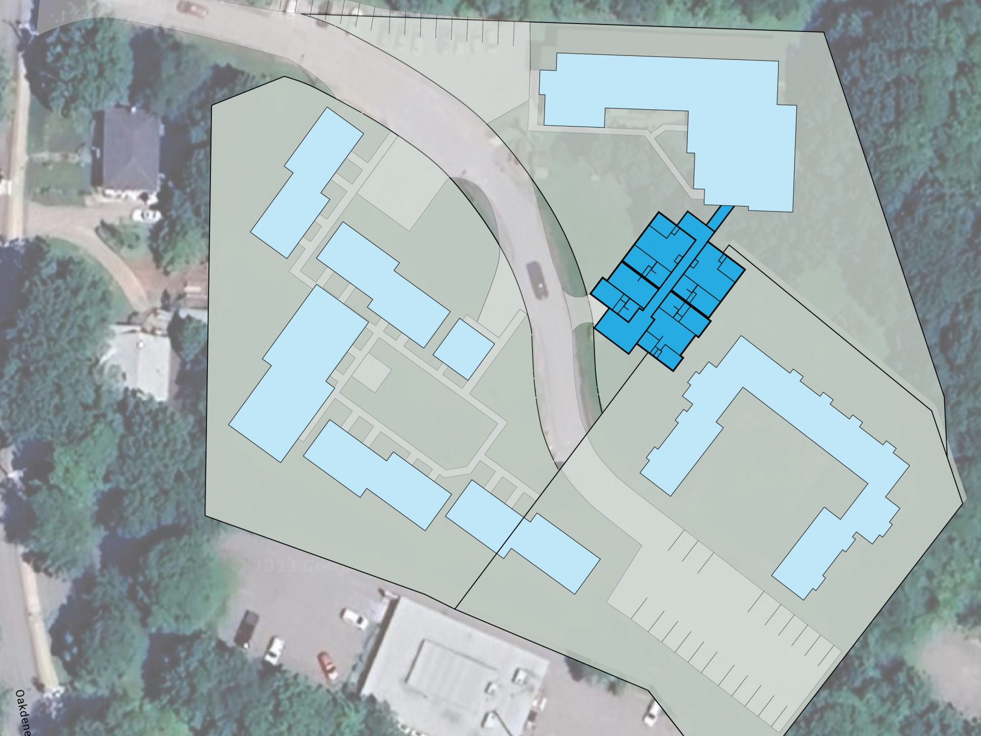 Map of Kentville Building