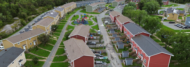 Public housing community