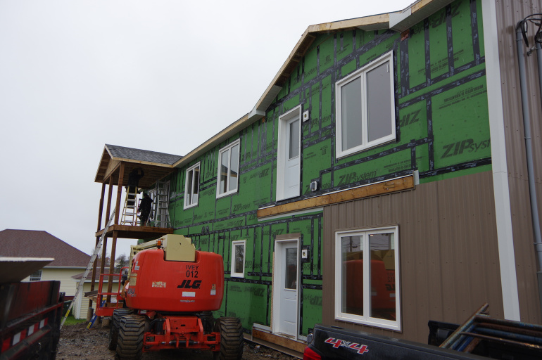 4Plex Modular Home Under Construction